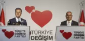 DSP Genel Başkanı Aksakal, TDP Genel Başkanı Sarıgül ile bir araya geldi