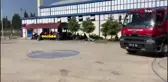 Kaçmak isteyen göçmenler, kaldıkları odayı ateşe verdi