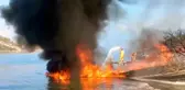 Muğla haberi | Marmaris'te yanan tekne küle döndü