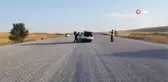 Kontrolden çıkan otomobil takla attı