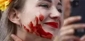 Ukrayna'nın Bağımsızlık Günü dolayısıyla Berlin'de yürüyüş düzenlendi