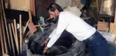 Derik kazasında, annesinin ölümüne neden olan lastiği iş yerinde buldu