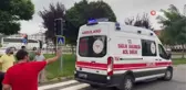 Motosikletin çarptığı yaşlı adam yaralandı