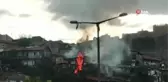Başkent'te gecekondu alev alev yandı