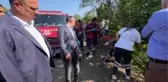 Bursa gündem haberleri... Tur otobüsü kaza yaptı - Bursa Valisi Canbolat