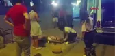 İSTANBUL-KADIKÖY'DE GECE KULÜBÜNDE YÜKSEKTEN DÜŞEN KADIN AĞIR YARALANDI