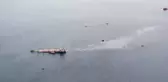 Cebelitarık Körfezi yakınlarında karaya oturan gemide yakıt sızıntısı