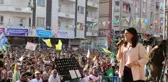 HDP'li Pervin Buldan Van'da partililere seslendi: Seçimlere iki ittifakla giriyoruz
