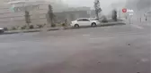 Terminalin çökme anında yaşanan panik yolcunun kamerasına yansıdı