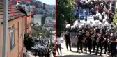 Tokatköy'de tansiyon yüksek! Kentsel dönüşüm için yüzlerce polis mahalleye geldi, vatandaş çatılara çıktı