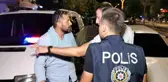Çakarlı araçla yakalandı, 