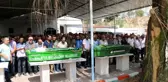 Sivas gündem haberi: Sivas'ta kamyon ile minibüsün çarpışması sonucu ölenlerden 4'ünün cenazesi defnedildi
