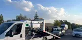 Takla atan otomobilin sürücüsü ağır yaralandı