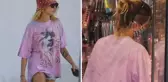 Cinsel ilişki ürünlerinin satıldığı mağazaya giren Cara Delevingne'ın bacağındaki morluklar dikkat çekti
