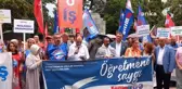 Samsun haberleri! Eğitim-İş Mitingleri Samsun'da. Kadem Özbay: 
