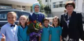 SARAYBOSNA - Emine Erdoğan'dan Maarif Vakfı okuluna ziyaret