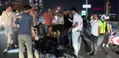 Son dakika haber! TEM OTOYOLU'NDA MOTOSİKLET OTOMOBİLE ÇARPTI: 1 YARALI