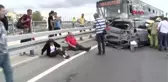 Yenikapı'da İETT otobüsü çok sayıda araca çarptı-3