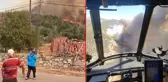Mersin'de sabah başlayan orman yangını söndürülemedi! Alevler Akkuyu Nükleer Santrali'ne yaklaştı