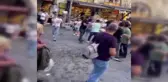Tarihi Mısır Çarşısı'nda esnaf kavgası: Sandalyeler havada uçuştu