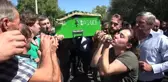 Düğünde maganda kurşunu ile ölen eşine son görev