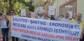 Malatya haber! Malatya'da Öğretmenlerden 'Kariyer Basamakları' Protestosu: 