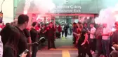 Dünya Güreş Şampiyonasından dönen Grekoromen Güreş Milli Takımı kafilesi coşkuyla karşılandı