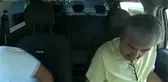 Taksiden hırsızlık anı kamera görüntülerinde
