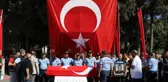 GAZİANTEP - Yangına müdahale ederken hayatını kaybeden itfaiyeci için cenaze töreni düzenlendi