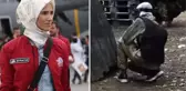 Sümeyye Erdoğan kamuflaj giyip paintball oynadı