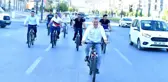 Başkan Çınar, mesaiye bisikletle geldi