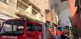 Yanan mobilya atölyesi hurdaya döndü