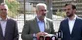 AK Parti İstanbul İl Başkanı Kabaktepe'den Levazım Tüneli önünde açıklama