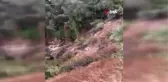 Anadolu'nun en etkileyici şelalesi çamur aktı