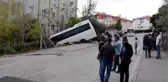 Devrilen öğrenci servisinin sürücüsü öldü