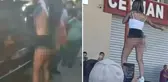 Antalya'daki festivalde soyunarak twerk yapan kadını görenler neye uğradığını şaşırdı