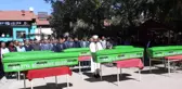 Feci kazada ölen 6 kişilik aile defnedildi