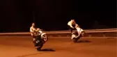 Gençlerin ölüme davetiye çıkaran tek teker yarışı