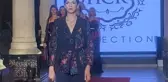 Hacere Orhan yeni kreasyonu ile Eurasia Fashıon Show'a damga vurdu