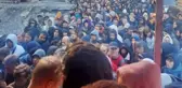 Polonya ve Türkiye'den sonra Rusların yeni adresi Gürcistan! 20 kilometrelik kuyruk oluşturdular