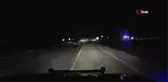 Şüphelinin bulunduğu raylardaki polis aracına tren çarptı