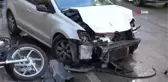 Zincirleme kazada motosiklet sürücüsü hayatını kaybetti