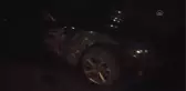 Freni tutmayan ve takla atan otomobildeki 2 kişi yaralandı
