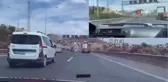 İzmir haber! İzmir'de trafik magandaları, makas attıkları anları böyle kayda aldı