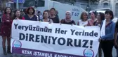 Son dakika haberi! Kesk Üyesi Kadınlar, Masha Amini'nin Ölümünü İran Başkonsolosluğu Önünde Protesto Etti