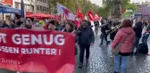 Almanya'da hayat pahalılığı protestosu