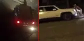 Yer: İstanbul! Yabancı uyruklu kadın, lüks aracın üstüne çıkıp, dehşet saçtı