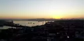 İstanbul Boğazı, gün doğumunda güzel görüntülere sahne oldu