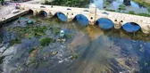 Otla kaplanan Tunca Nehri'nde temizlik çalışması başlatıldı