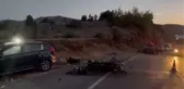 Otomobille çarpışan motosikletin sürücüsü yaşamını yitirdi